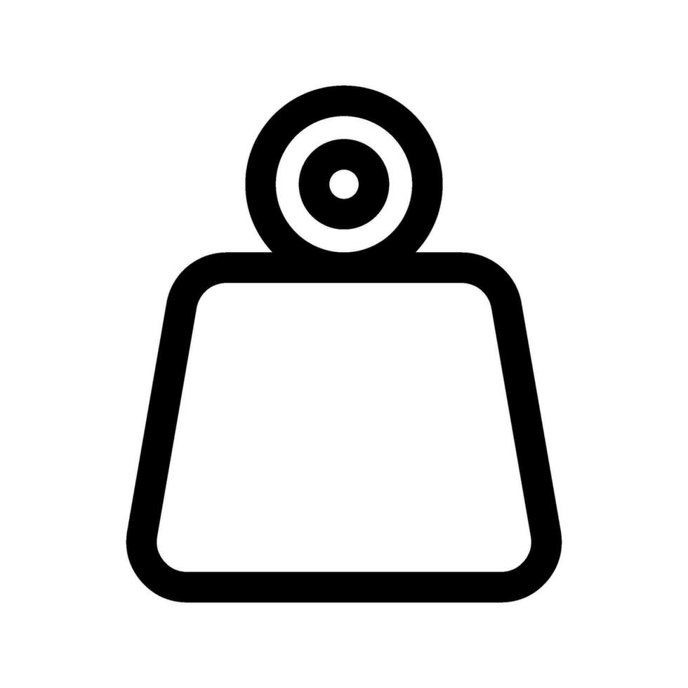 Weight Icon Vector Symbol Design Illustration