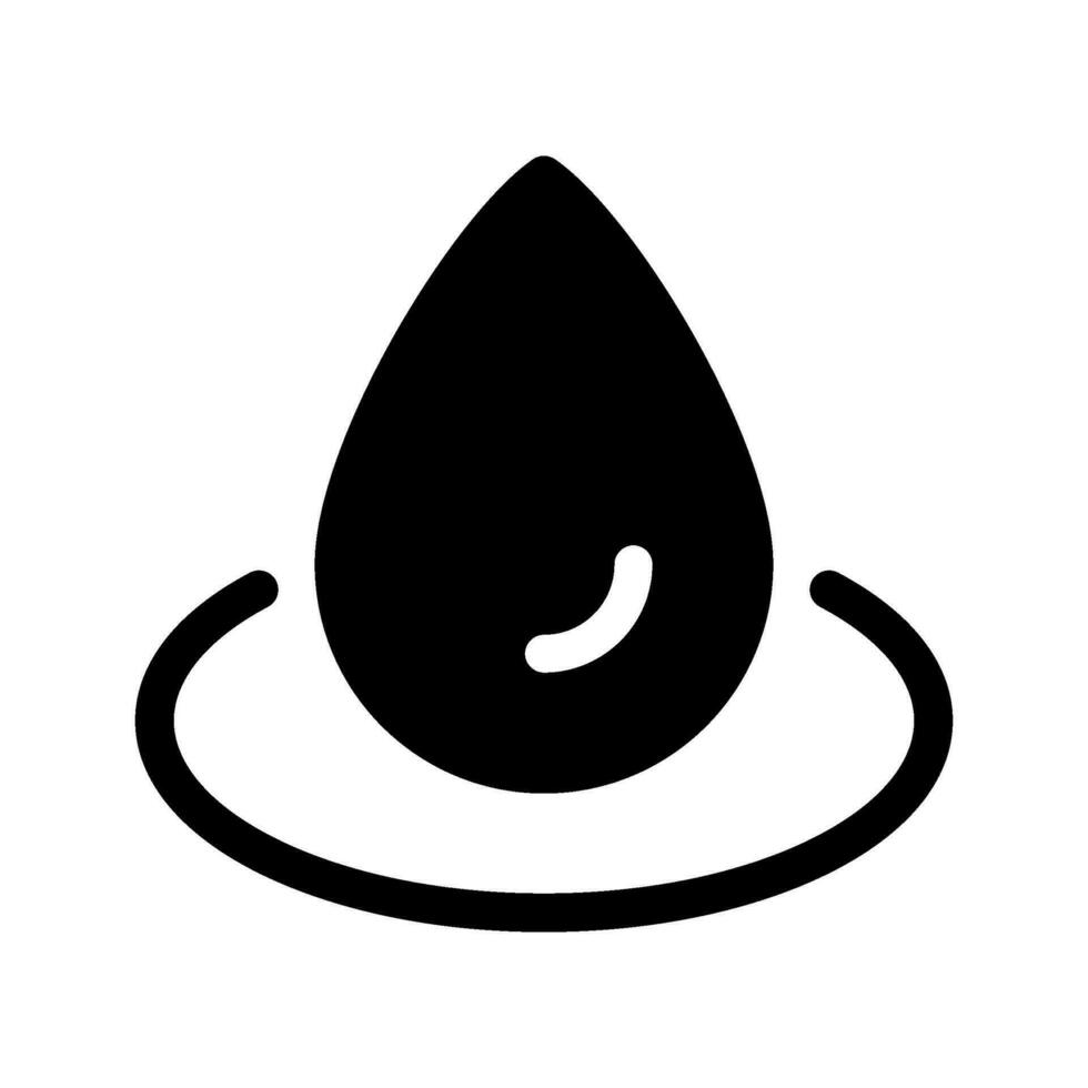 agua icono vector símbolo diseño ilustración