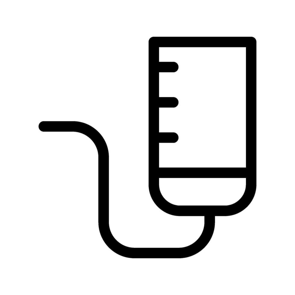 Iv Bag Icon Vector Symbol Design Illustration