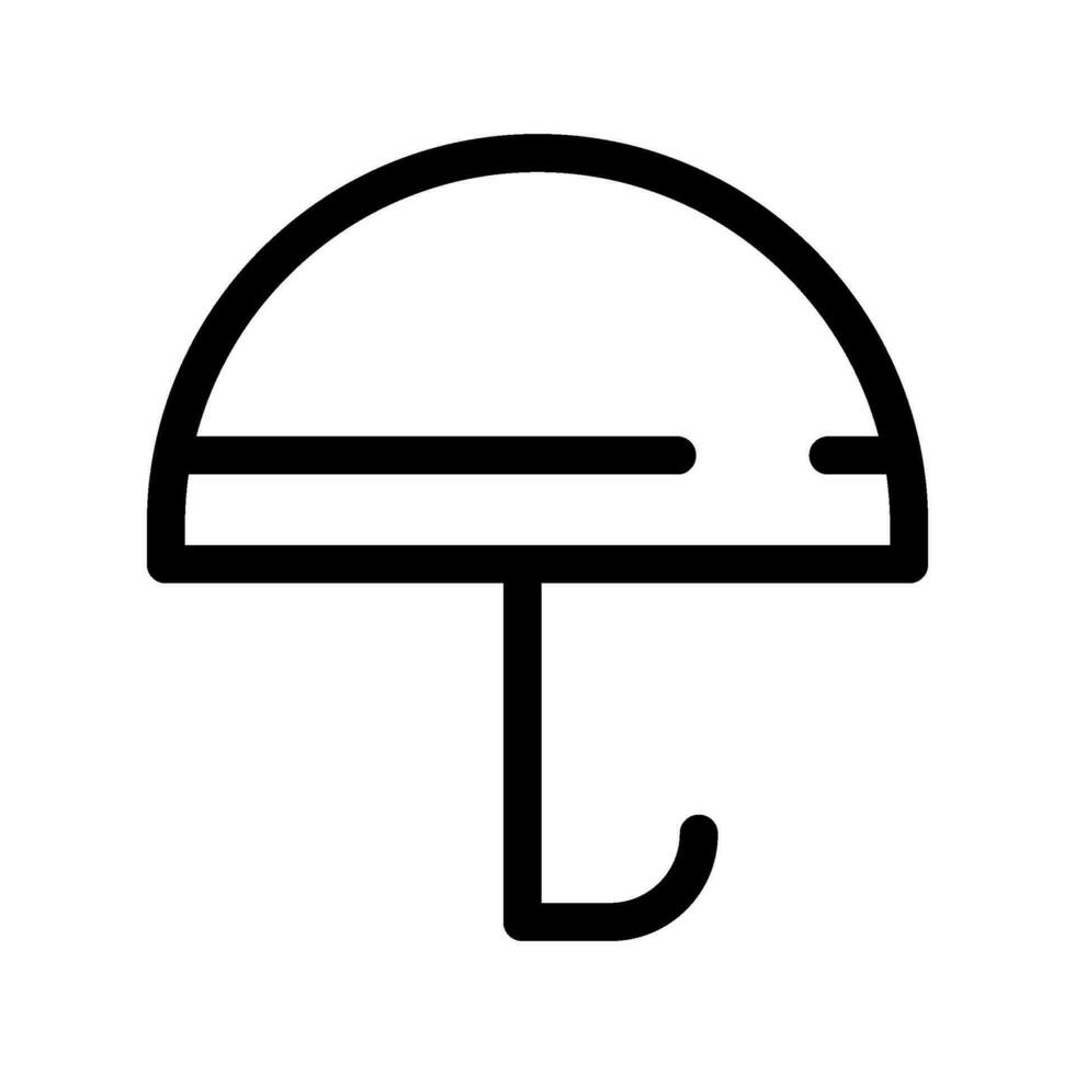 Umbrella Icon Vector Symbol Design Illustration