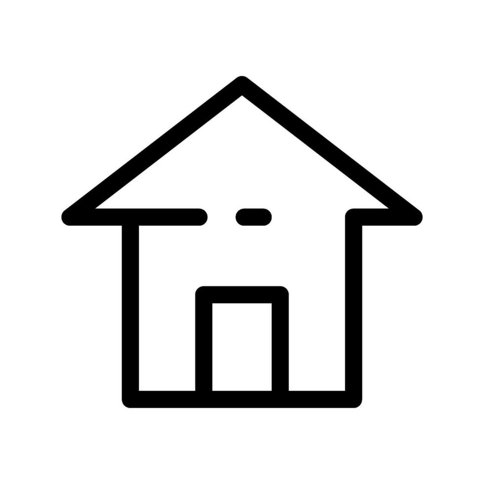 hogar icono vector símbolo diseño ilustración