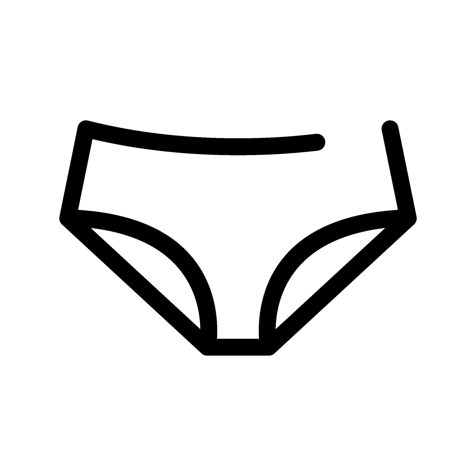 Underwear Icon Vector Symbol Design Illustration 26631056 Vector Art at  Vecteezy