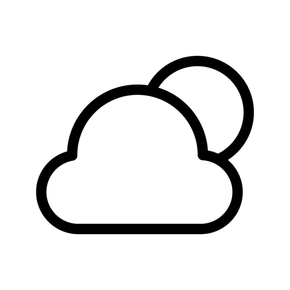 Cloud Icon Vector Symbol Design Illustration