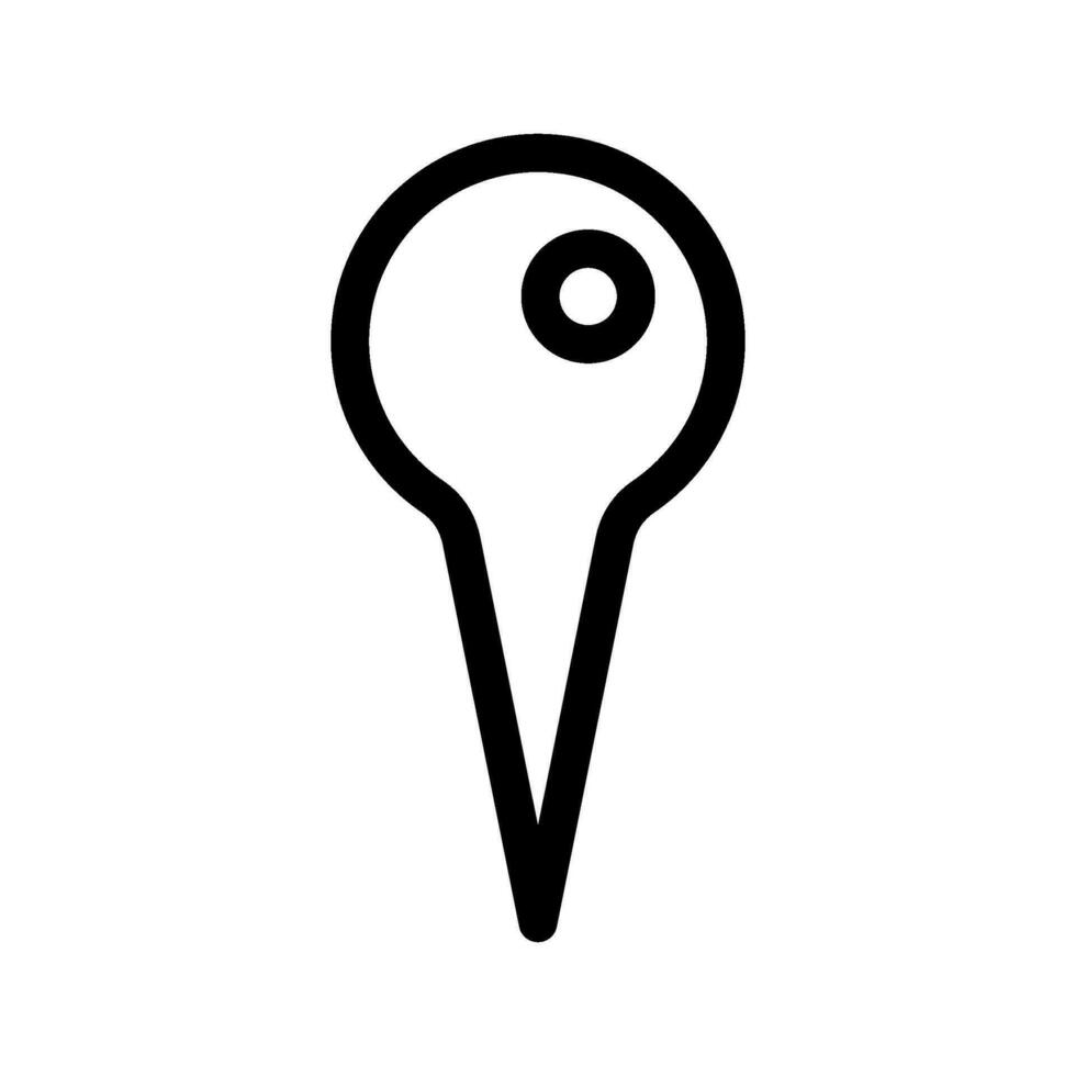 Push Pin Icon Vector Symbol Design Illustration