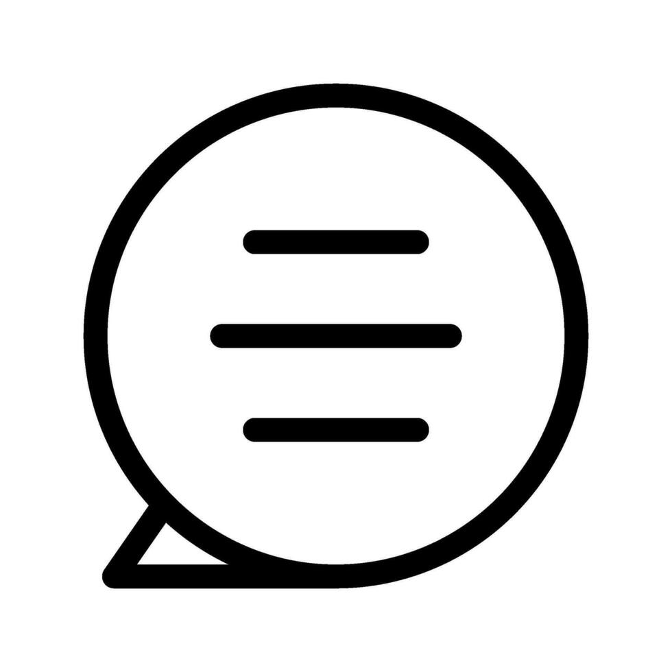 Bubble Chat Icon Vector Symbol Design Illustration