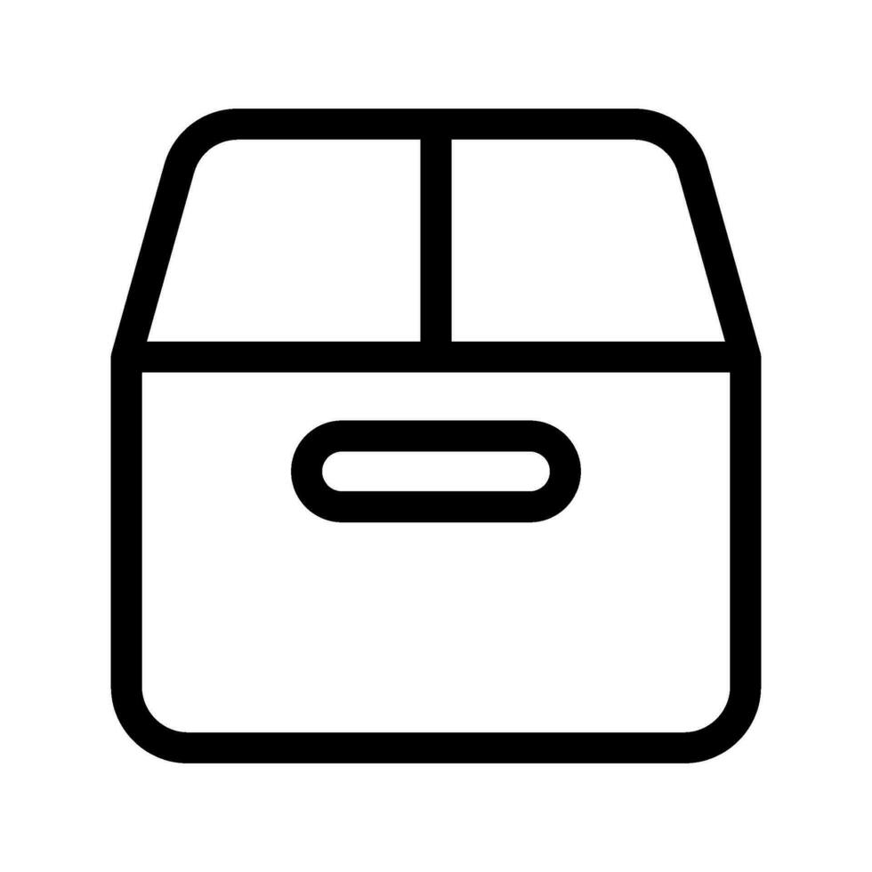 Package Icon Vector Symbol Design Illustration