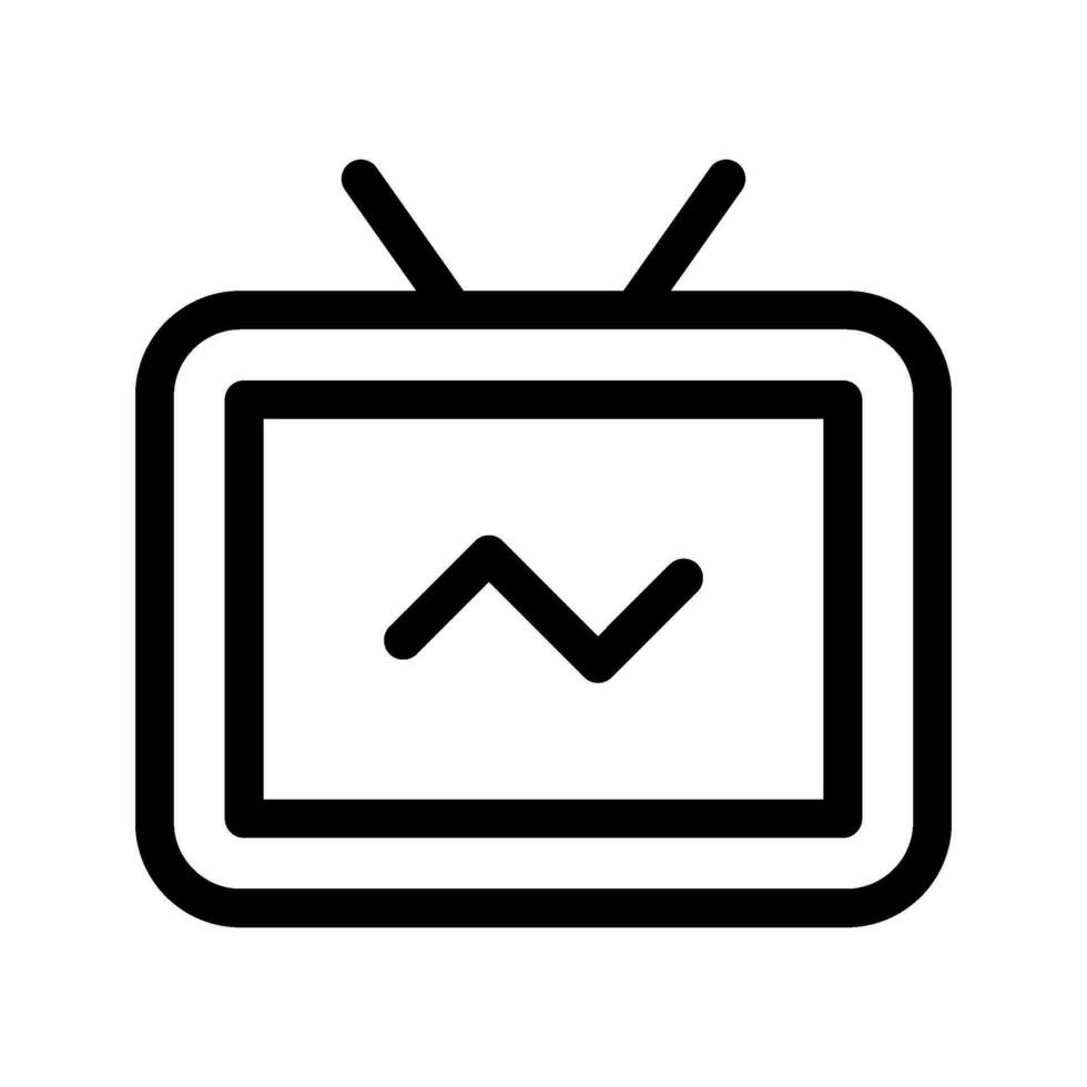 Television Icon Vector Symbol Design Illustration