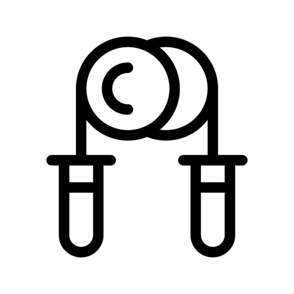 Jump Rope Icon Vector Symbol Design Illustration