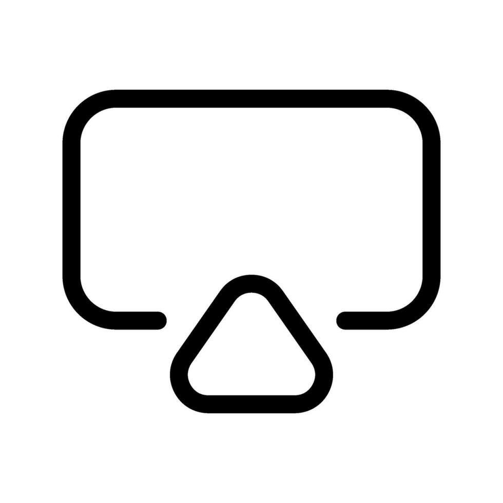 Tv Icon Vector Symbol Design Illustration
