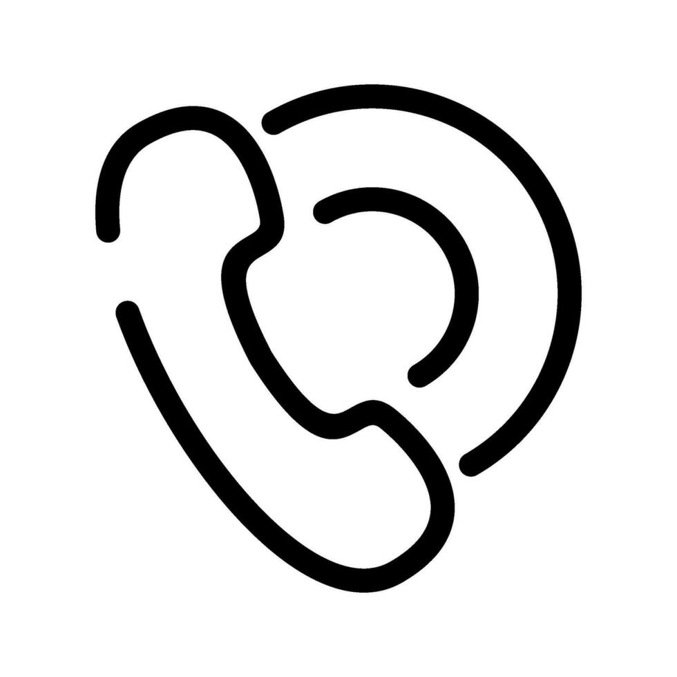 Telephone Icon Vector Symbol Design Illustration