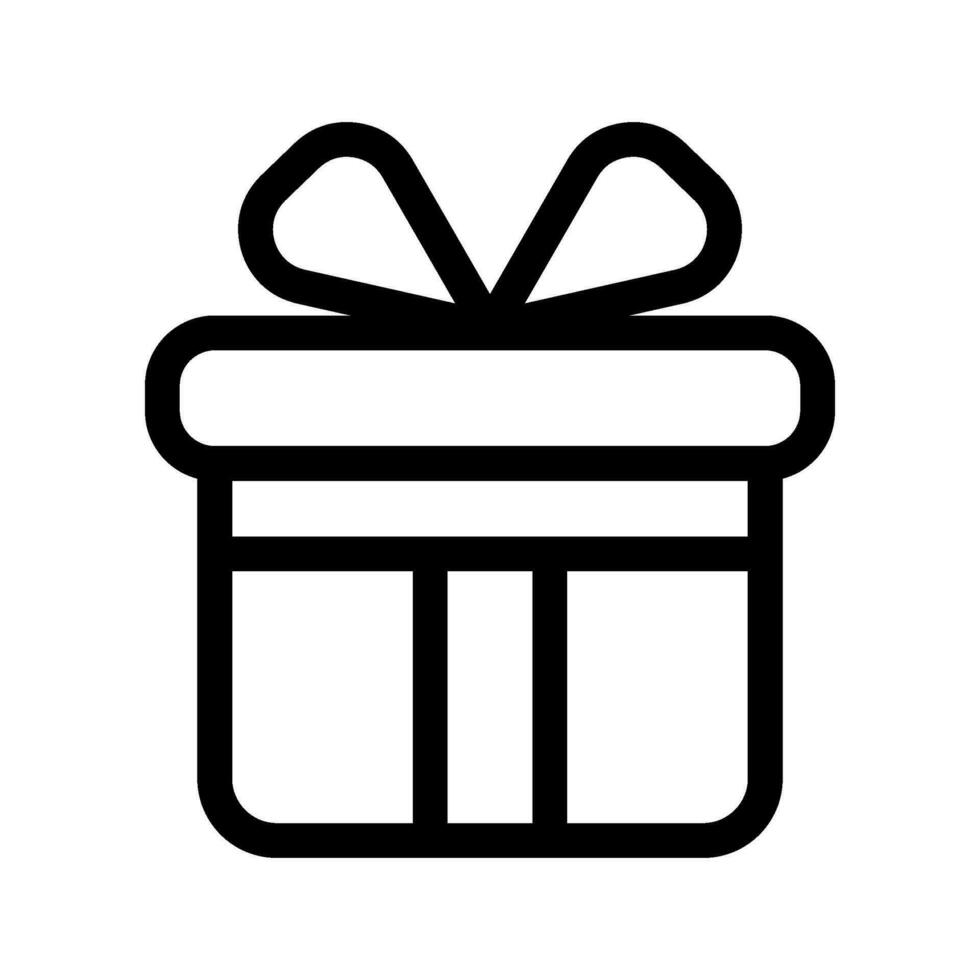 Gift Box Icon Vector Symbol Design Illustration