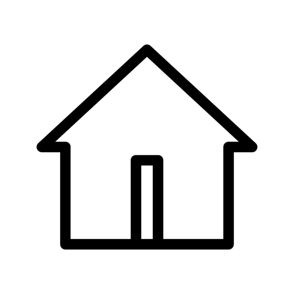 Home Icon Vector Symbol Design Illustration