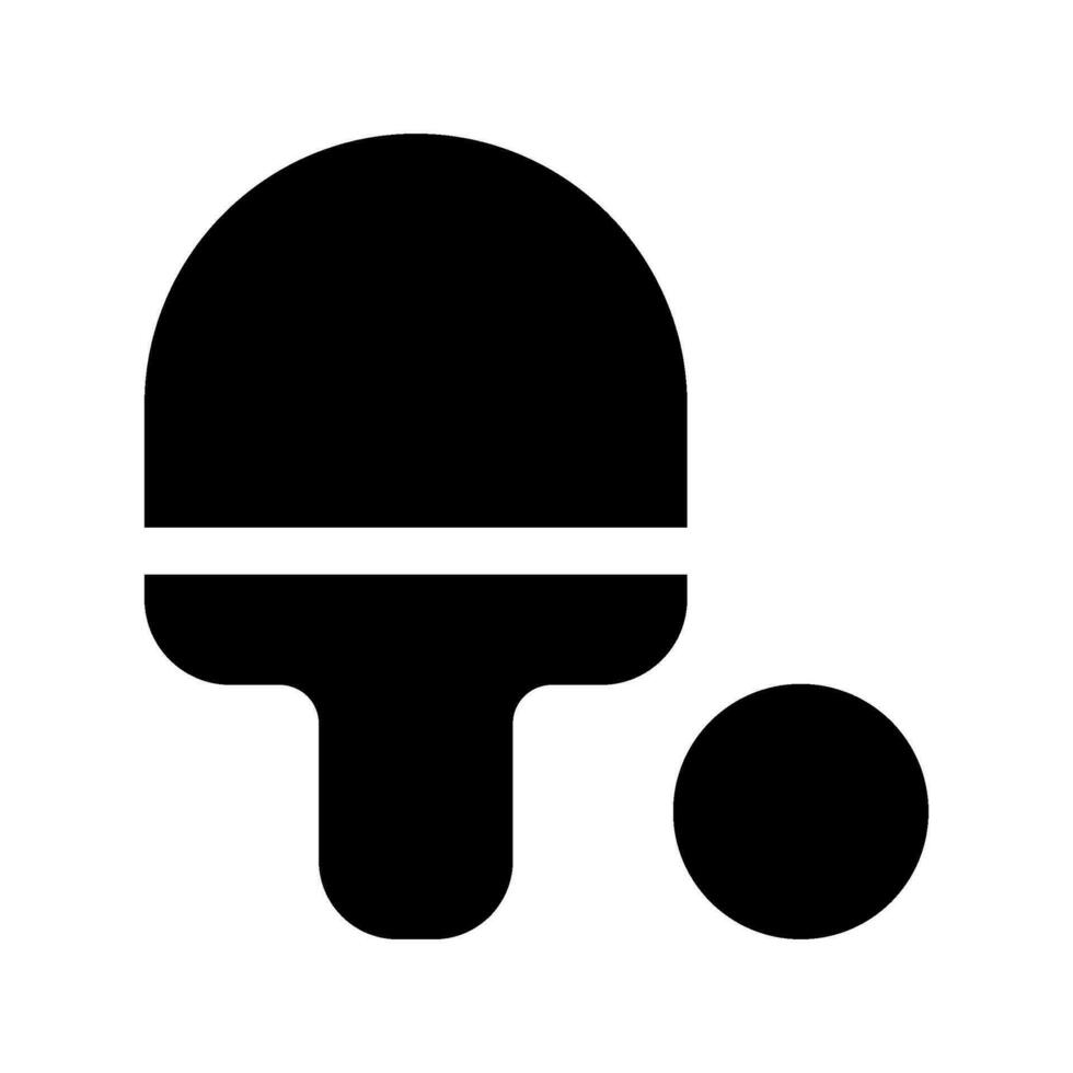 Table Tennis Icon Vector Symbol Design Illustration