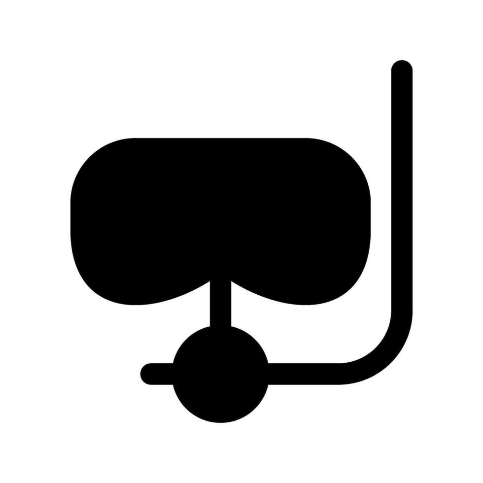 buceo icono vector símbolo diseño ilustración