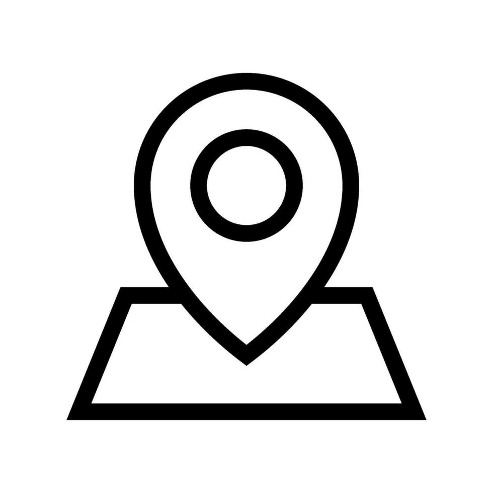 Gps Icon Vector Symbol Design Illustration