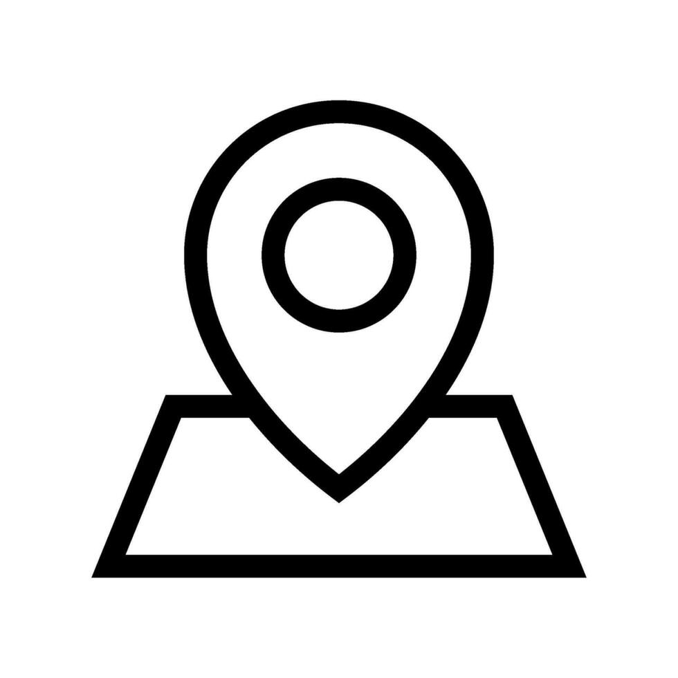 Gps Icon Vector Symbol Design Illustration