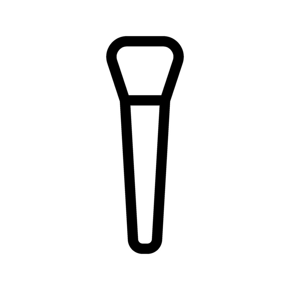 Cosmetic Brush Icon Vector Symbol Design Illustration