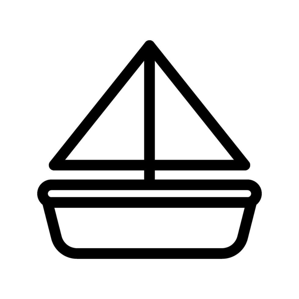 Boat Icon Vector Symbol Design Illustration