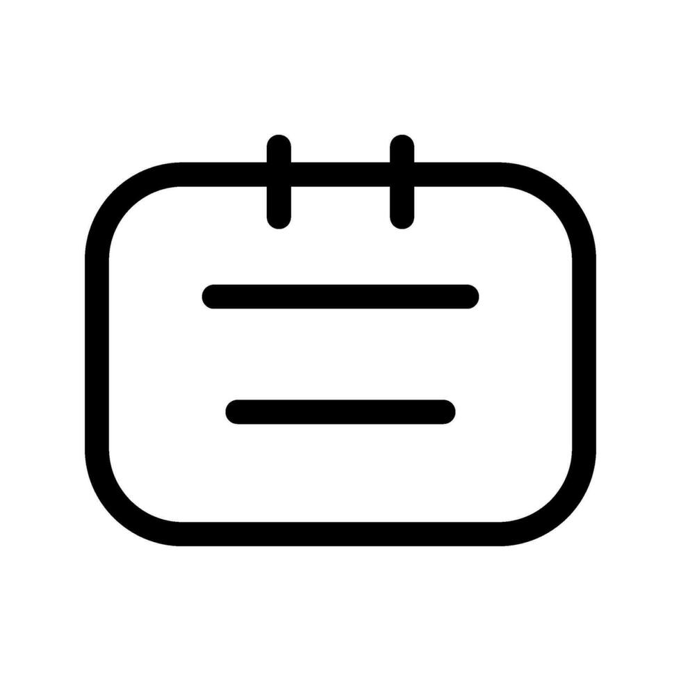 Note Icon Vector Symbol Design Illustration