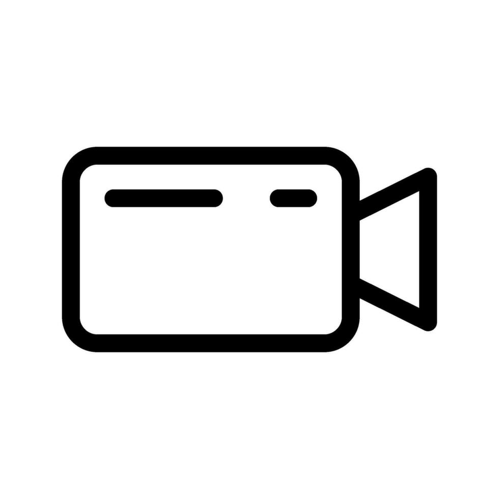 Video Icon Vector Symbol Design Illustration