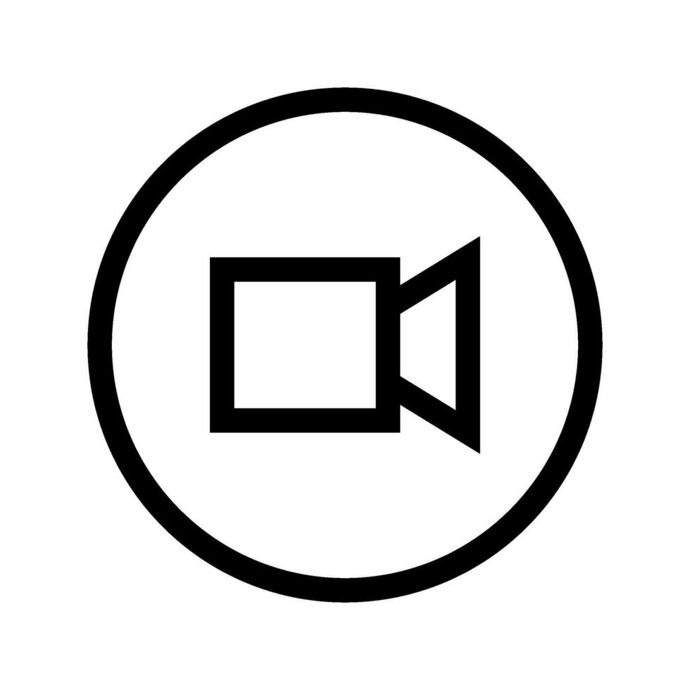 Record Icon Vector Symbol Design Illustration