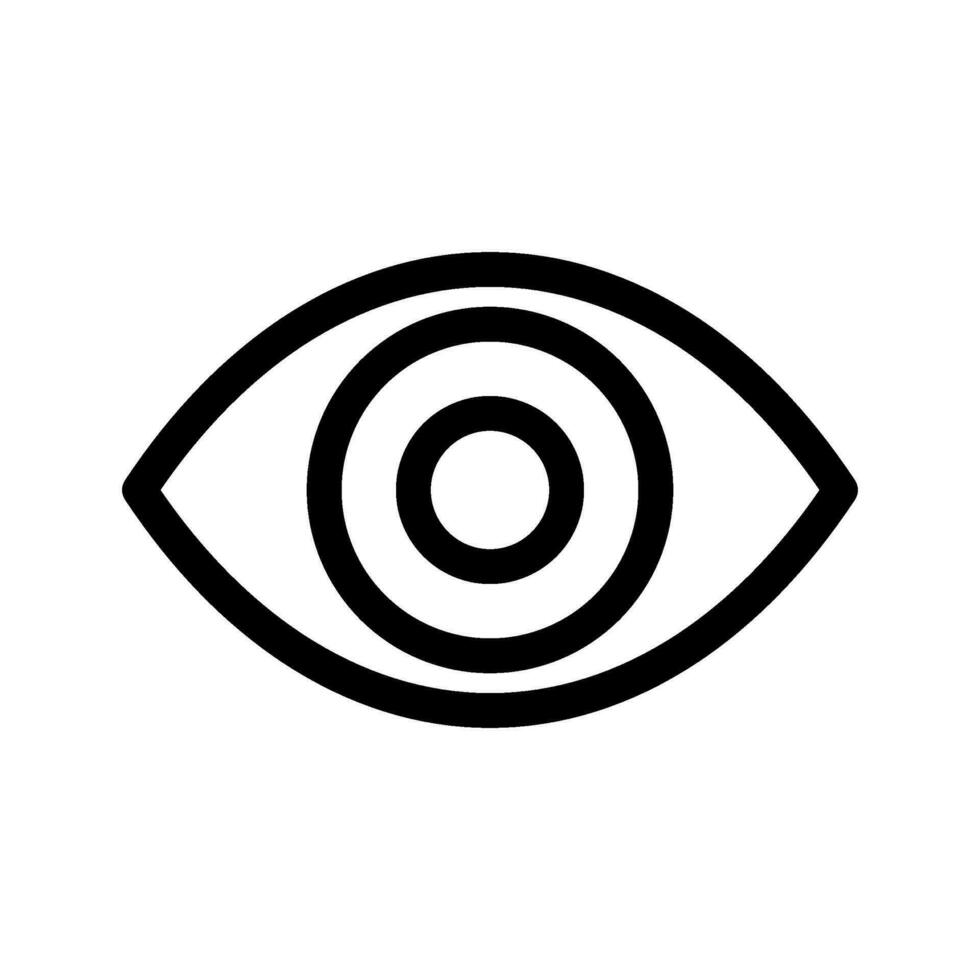 Eye Icon Vector Symbol Design Illustration