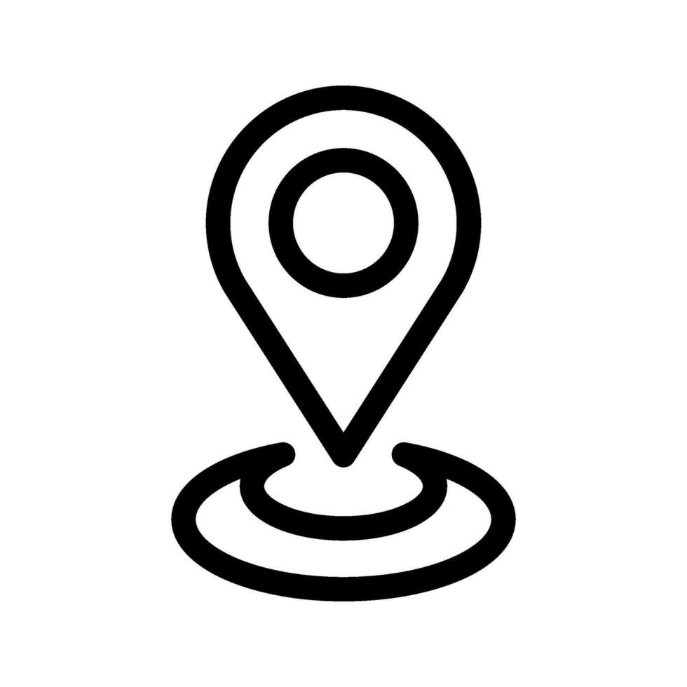 Location Icon Vector Symbol Design Illustration