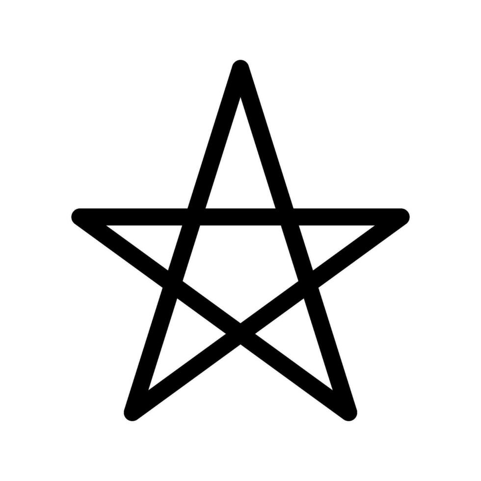 Star Icon Vector Symbol Design Illustration