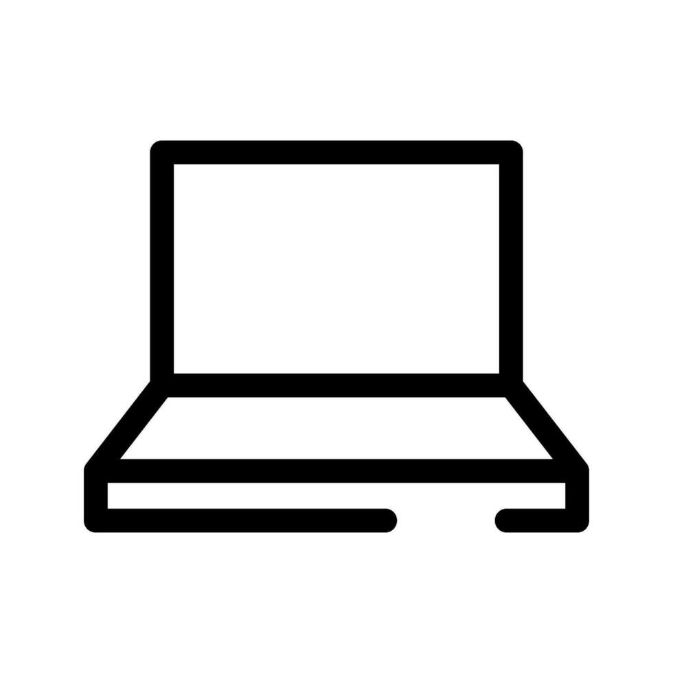 Laptop Icon Vector Symbol Design Illustration
