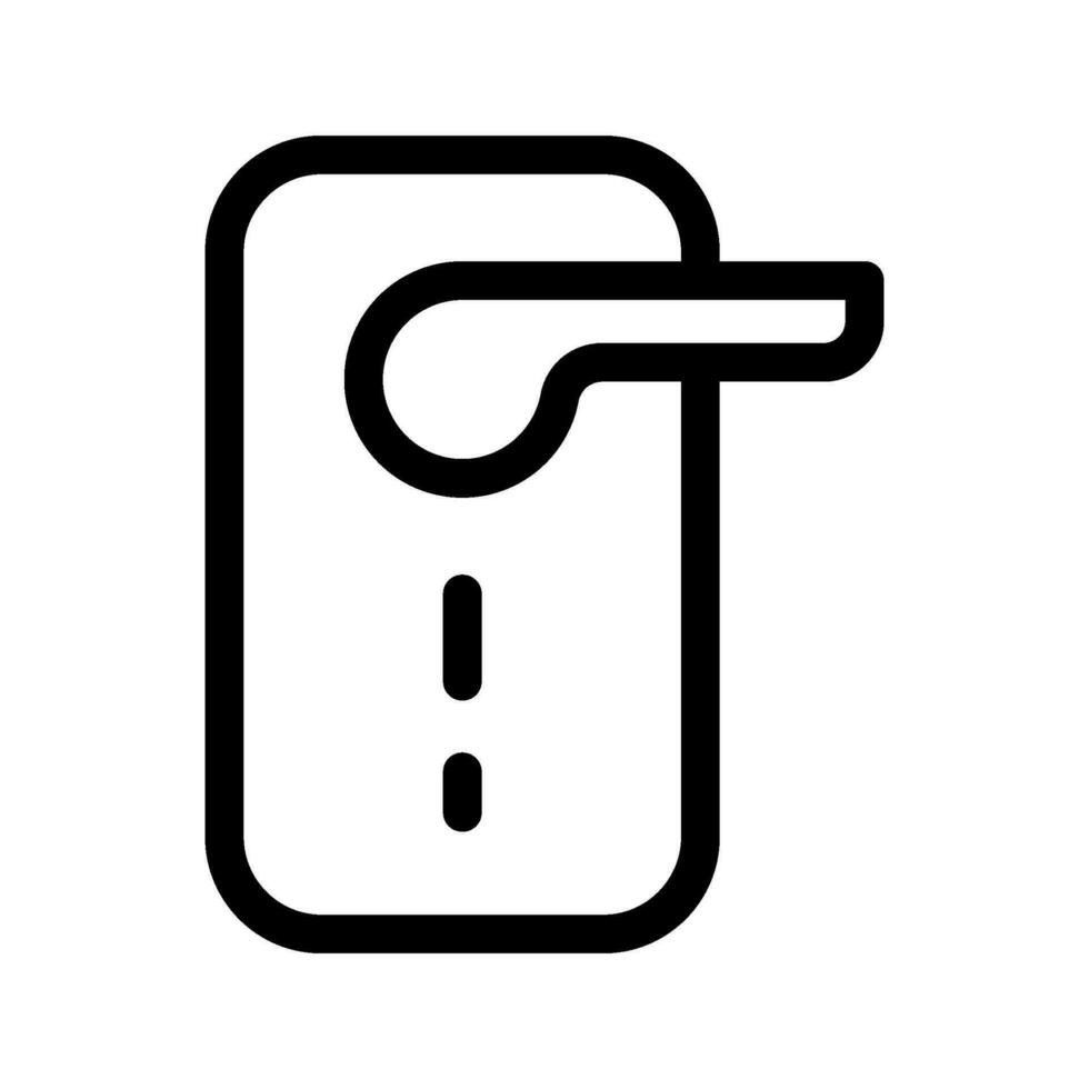 Door Handle Icon Vector Symbol Design Illustration