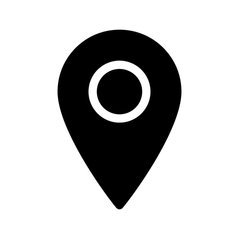 Pin Icon Vector Symbol Design Illustration