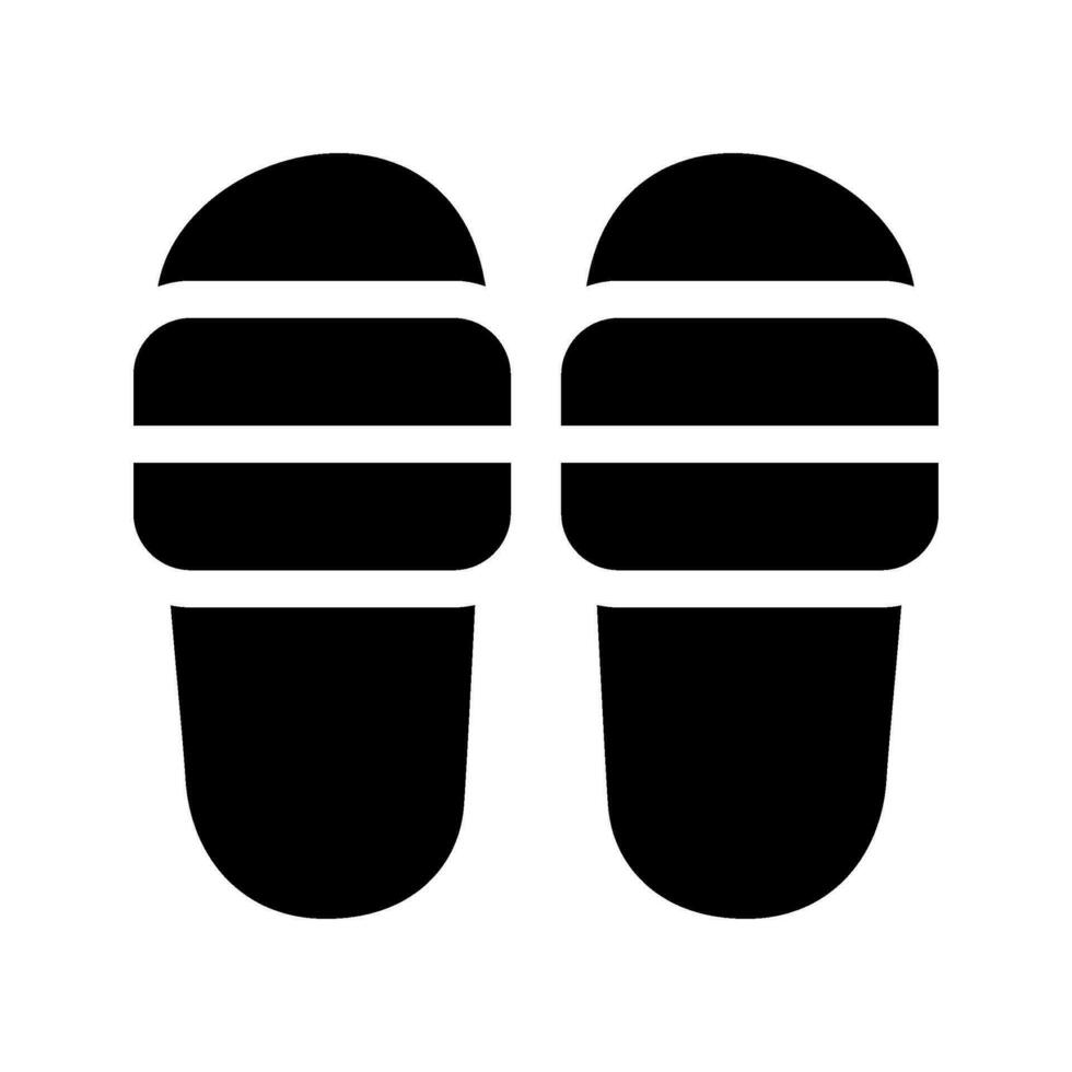 Slipper Icon Vector Symbol Design Illustration