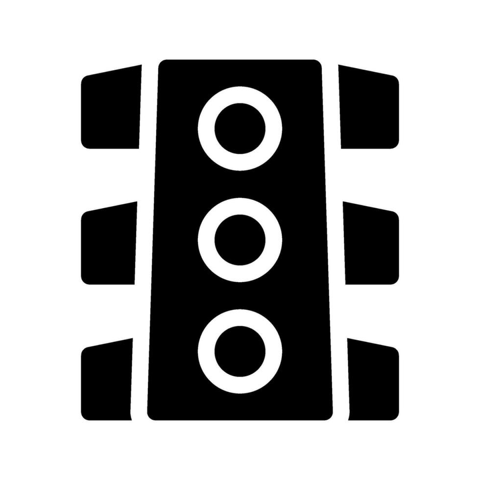 Traffic Light Icon Vector Symbol Design Illustration