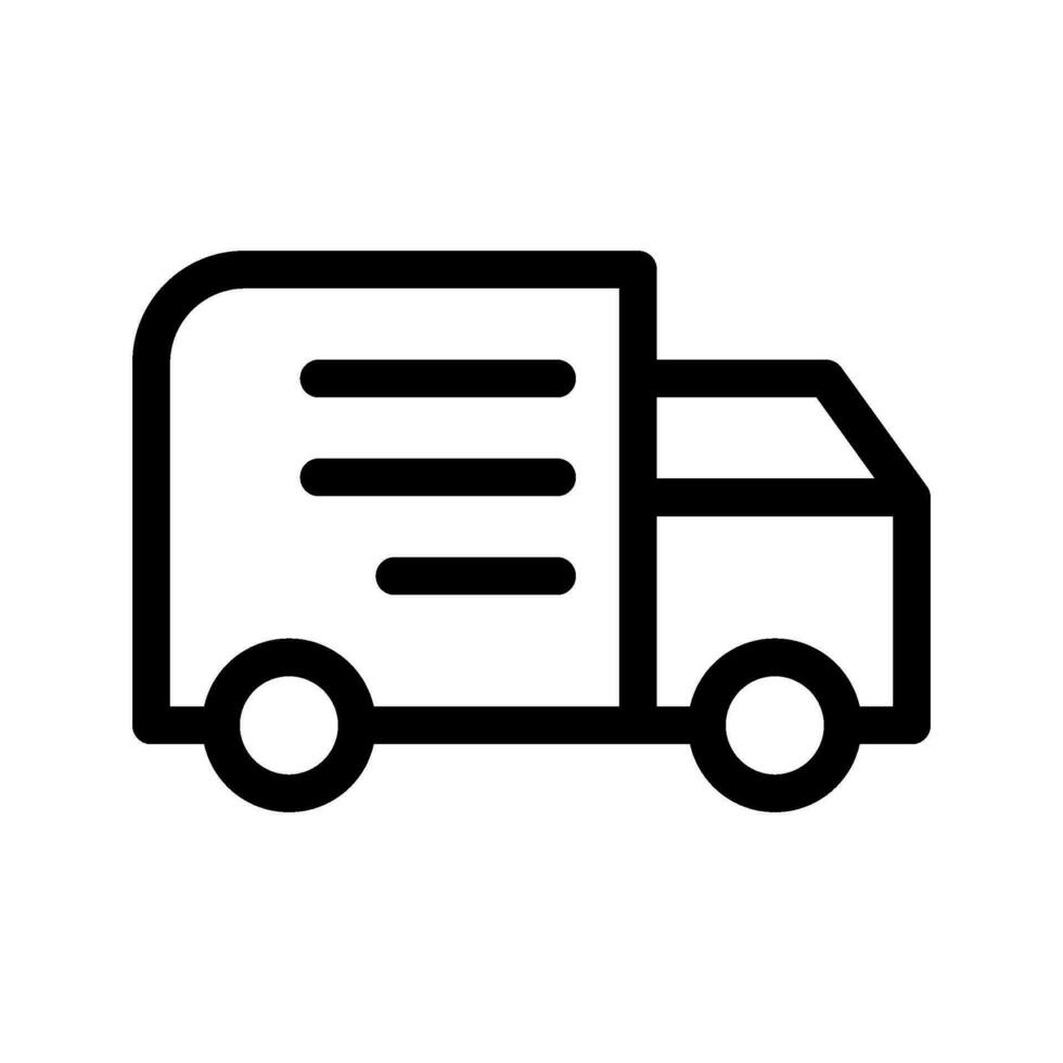 Vehicle Icon Vector Symbol Design Illustration