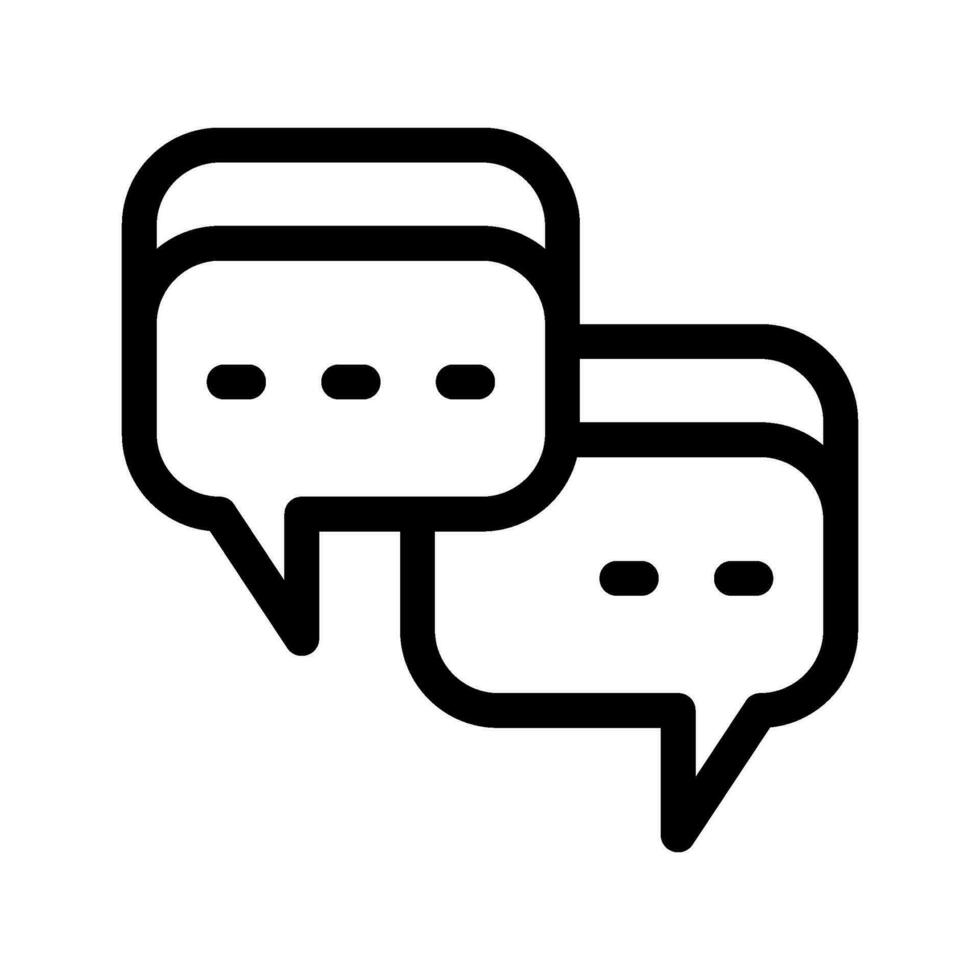 Chat Icon Vector Symbol Design Illustration