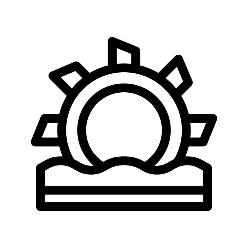 Hydro Power Icon Vector Symbol Design Illustration