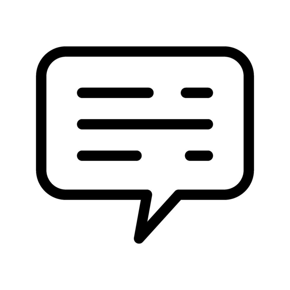 Chat Icon Vector Symbol Design Illustration
