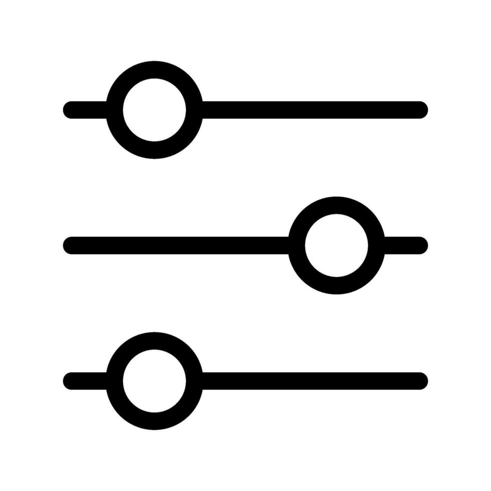 Configuration Icon Vector Symbol Design Illustration