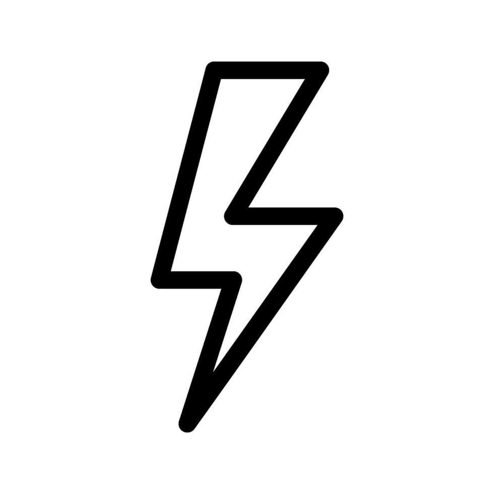 Electricity Icon Vector Symbol Design Illustration