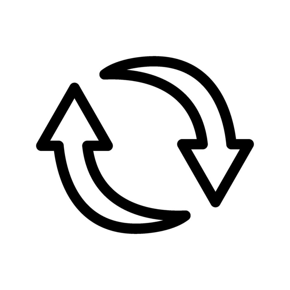 Reload Icon Vector Symbol Design Illustration