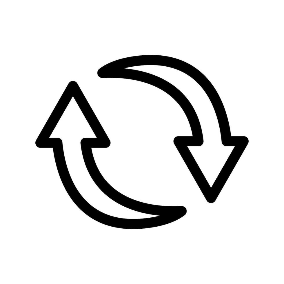 Reload Icon Vector Symbol Design Illustration