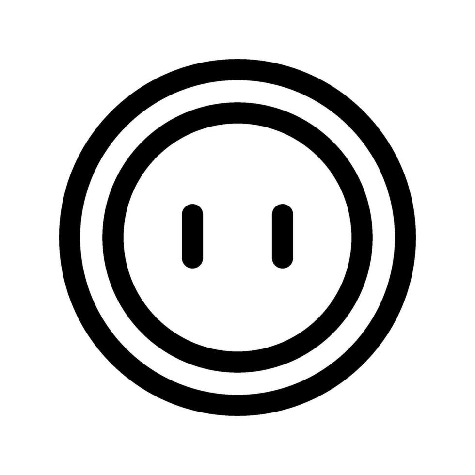 Socket Icon Vector Symbol Design Illustration