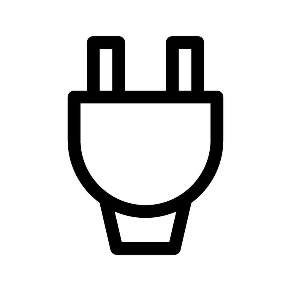 Plug Icon Vector Symbol Design Illustration