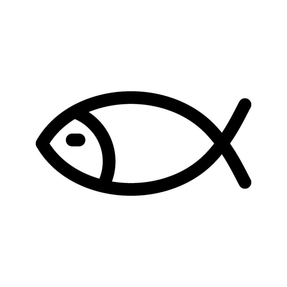 Fish Icon Vector Symbol Design Illustration