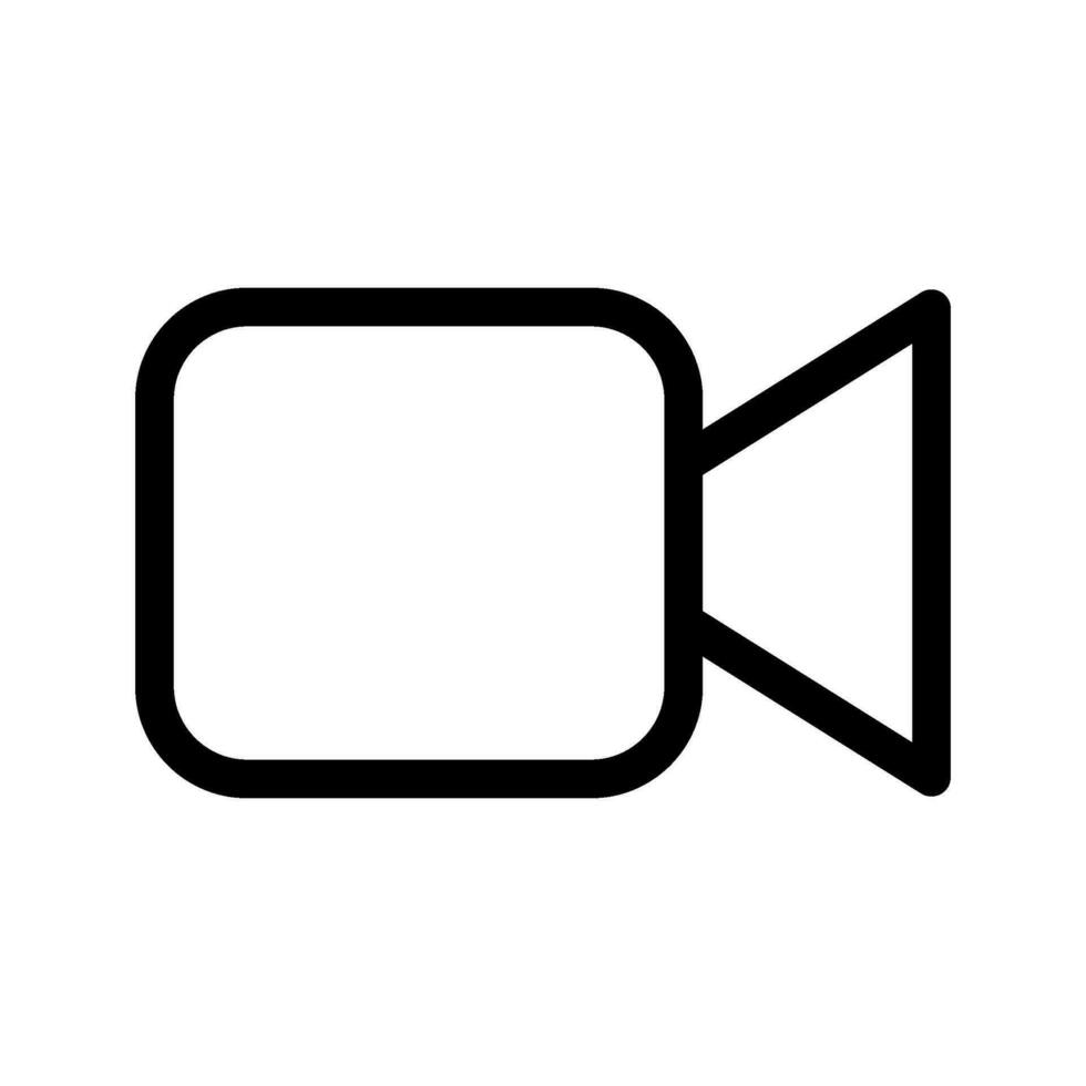 Video Icon Vector Symbol Design Illustration