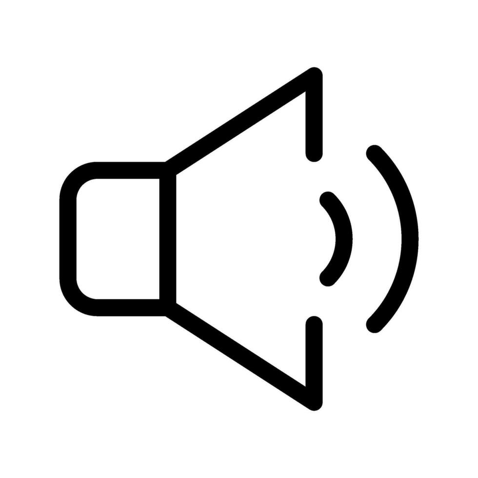 Speaker Icon Vector Symbol Design Illustration