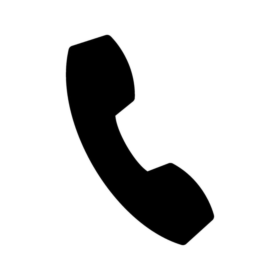Telephone Icon Vector Symbol Design Illustration