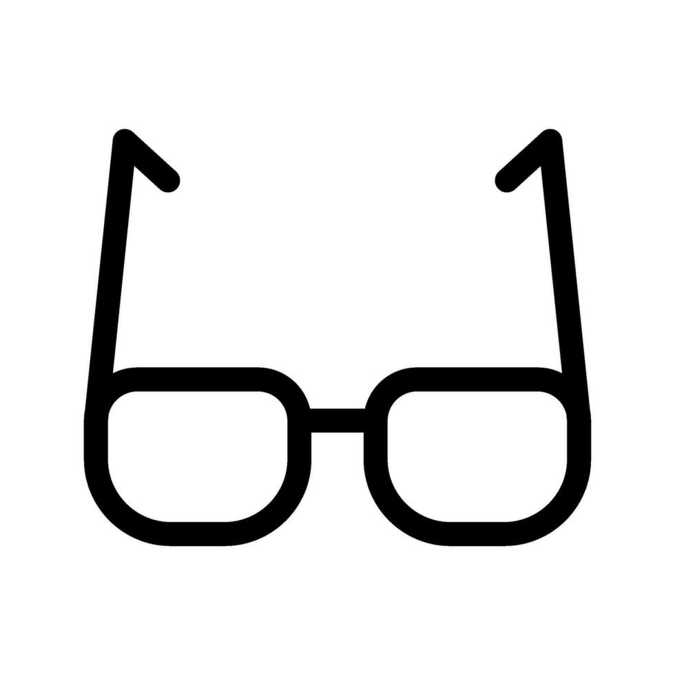 lentes icono vector símbolo diseño ilustración