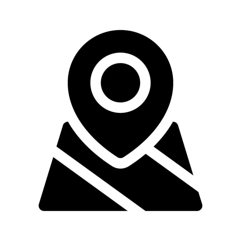 Map Icon Vector Symbol Design Illustration