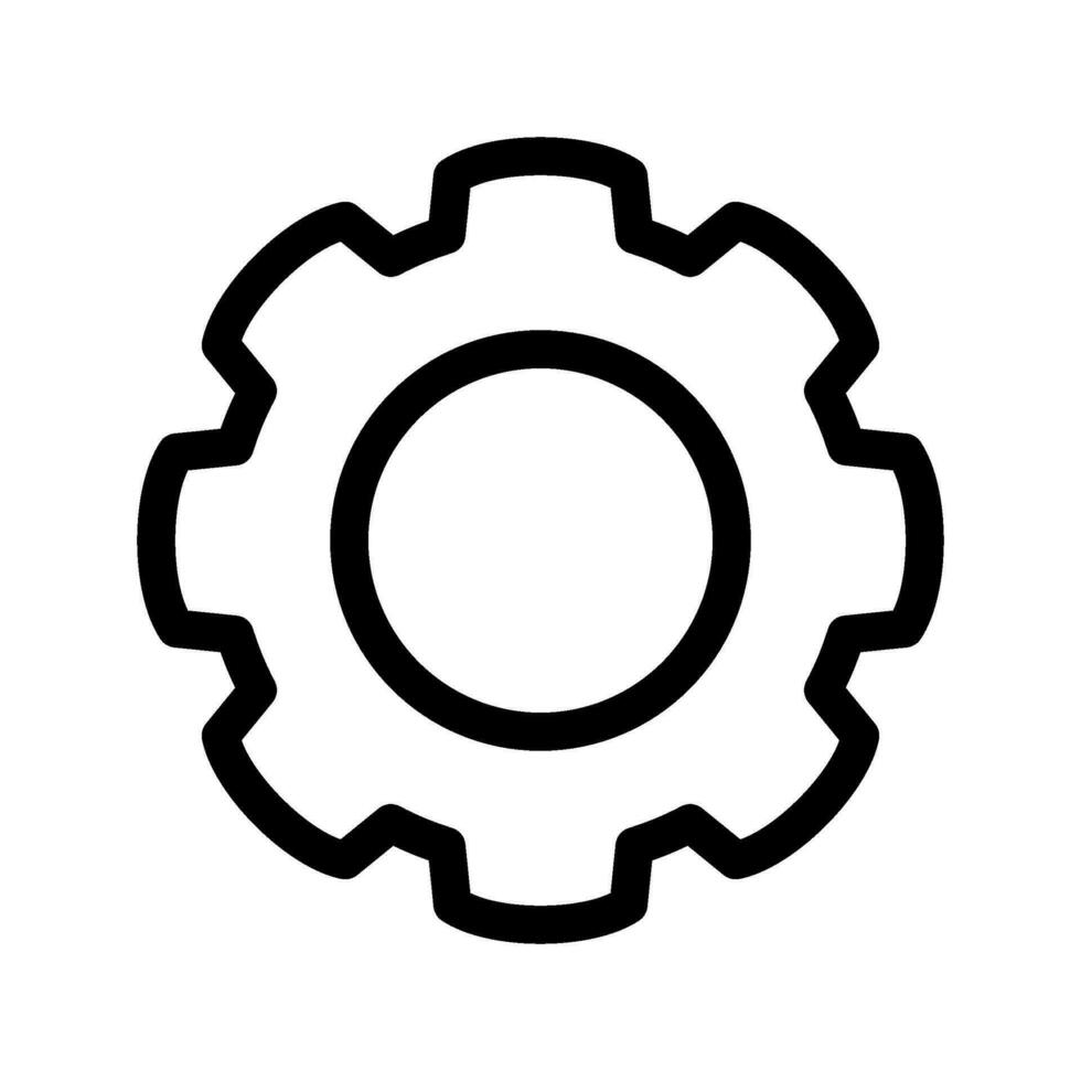 Setting Icon Vector Symbol Design Illustration
